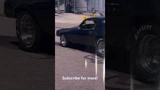 74 Camaro does wheelies