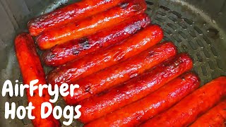 How to cook Hotdogs in your Airfryer!! | Tanny Cooks