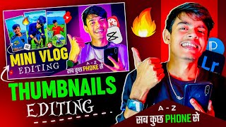 Pro Thumbnail Kaise Banaen 🔥|How To Make Thumbnail For YouTube| Zero To Hero 😎