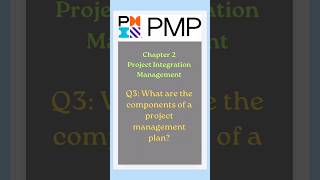 What are the components of a project management plan?