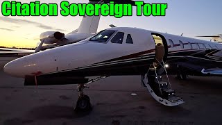 Cessna Citation Sovereign C680 Private Jet Tour