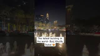 The tallest building the world Burj Khalifa #family #travel #familytravel #uae #dubai #burjkhalifa