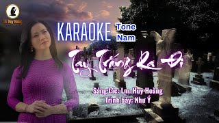 Karaoke: TAY TRẮNG RA ĐI - Tone Nam | Thánh Ca Huy Hoàng | Cầu Hồn