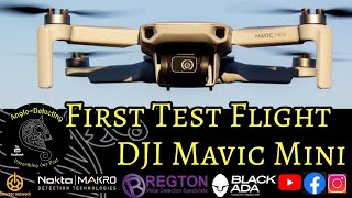 DJI Mavic Mini - Test Flight - Anglo Detecting