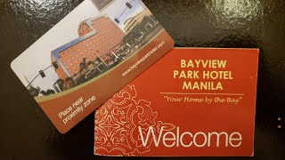 Bayview Park Hotel |  bayview park hotel room tour | Fil-Am Couple vlog