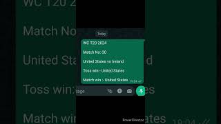 world cup T20 2024 Match No 30 United States vs Ireland Toss win And Match win Prediction