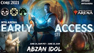 M21 Early Access - Abzan Idol of Endurance - MTG Arena Standard - Sponsored by Wizards of the Coast