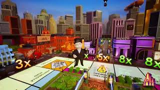 MONOPOLY Live - 4 Rolls Bonus sensational win