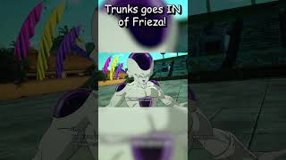 TRUNKS GOES IN ON FRIEZA IN DRAGONBALL SPARKING ZERO! #shorts #dragonball