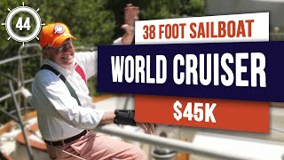 $45k  - COMFORT CRUISING! C&C 38 Landfall sailboat for sale | EP 44 #sailboattour