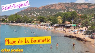 Saint-Raphaël ; Plage de La Baumette ; Côte d'Azur ; Moment Zen ; Provence ; Méditerranée ; France