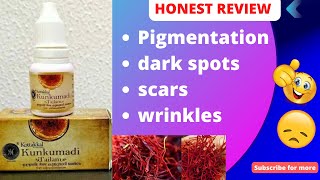 Kunkumadi Tailam -Kottakkal Arya Vaidya Sala [Ayurveda] Honest review #beauty #skincare #trending