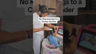 Dominican Dad Washes &  Styles His Daughter’s Hair 🇩🇴😍🥰 #fyp #hairstyle #naturalhair