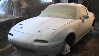 Painting the Spec Miata