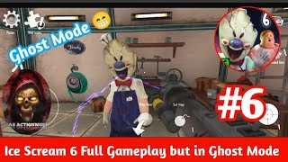 Ice Scream 6 Freinds: Charlie Final Part || Ghost Mode|| ice scream 6 gameplay || by AS ActionMode