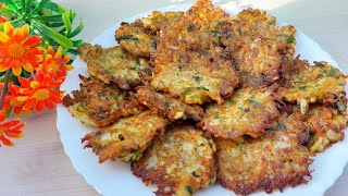 1 луковица, 2 картошки, 3 морковки! таких вкусных овощных оладий вы еще не ели!