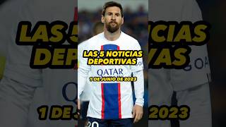 DEPORTES 1 JUNIO 2023 🚨 #shortvideo #shortsfeed #soccer #shorts #bangunsports #short