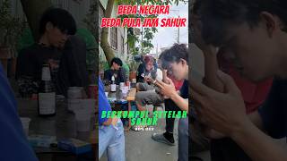 Bulan Puasa Beda Negara Beda Pula waktu Sahurnya