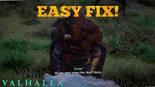 How to fix the Njal (Bear) stuck Glitch in Assassin's Creed Valhalla