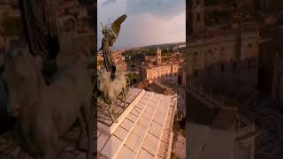 360° aerial panoramas of the Piazza Venezia. 📹