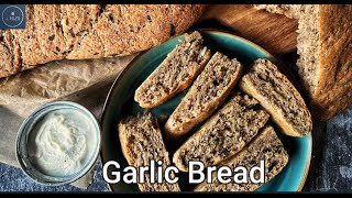 Homemade Garlic Pepper Bread with Coriander | Aromatic and Flavorful Recipe