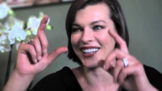 Milla Jovovich holidays interview