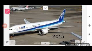 All Nippon Airways Boeing 787 Fleet History (2011-Present)