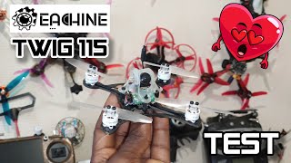 [FPV] Eachine twig 115 - LE TEST