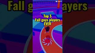 TOP 5 FALL GUYS PLAYERS EVER 😱😱😱 #fallguys #top5 #goat #fallguysmoments #fchq #fbgg #futversus