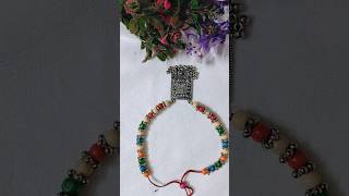 Diy navratri choker necklace 😍| diy#handmade#Navratri#choker #shorts#youtube shorts #shorts feed