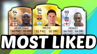 FIFA 16 - MOST LIKED TEAM!! - FIFA 16 Ultimate team Most loved players squad builder