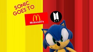 Sonic Plush - Sonic Goes To McDonald’s