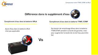 Comparison Between VRLA Vs TTMF/STMF Batteries French