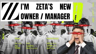 I am the NEW ZETA MANAGER/OWNER!!! First 2 games in charge (VS T1/DFM)|VCT Manager Mode