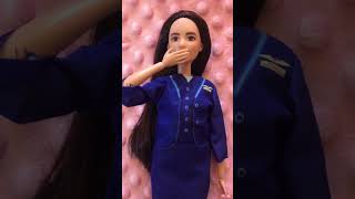 💕wait for it💜 #barbie #dollartree #pilot #flightattendant #easterbasket #stockingstuffer ✈️