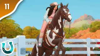 COMPETINDO em mais um CAMPEONATO de cavalos, ela GANHOU? 🏇 l the sims 4 tomando as rédeas