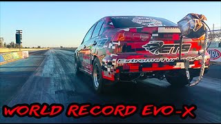 8.85 @ 172mph - Worlds Fastest & Quickest Mitsubishi Evolution - X - English Racing