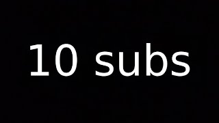 10 Subscriber Special