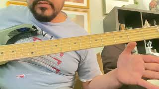 T Alabaré. Bass cover/tutorial. Antonio Gonzalez.