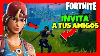 Como AGREGAR AMIGOS En FORTNITE y JUGAR Con AMIGOS ✅ 2024 GUIA - INVITAR a Tus AMIGOS en Fortnite