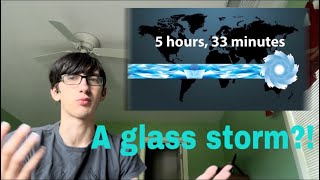 A GLASS STORM?! 5 "Impossible" Things That Can Happen On Other Planets reaction