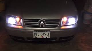 #JettaA4 #VW Lupas bixenon jetta A4