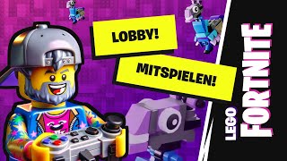 🟣 Live Stream - Lego Fortnite: Jetzt mitspielen, Lobby [deutsch]