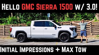 2024 GMC Sierra 1500  |  3.0 + Max Tow  |  Initial Impressions