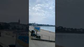 Plage du Prieuré - Dinard  on the Emerald Coast.  #Brittany #rainyday