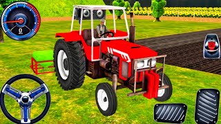 Offroad Tractor Farming Game: New Tractor Trolley Game Tractor Driving 3D Game! Android Gameplay