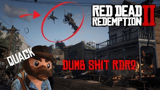 4mins 30seconds of dumb shit - red dead redemption 2