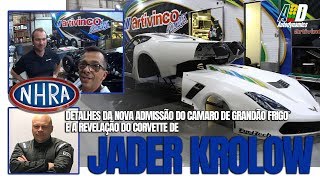 O BRASILEIRO JADER KROLOW ESTREIA NA NHRA PRO MOD COM O CORVETTE BITURBO