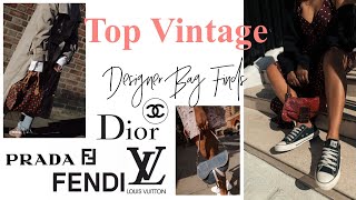 My Vintage Designer Bag Collection || The Best Ones