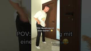 Beziehung mit einem Gamer 🎮🕹️ #funny #jonathanundalina #comedycouple